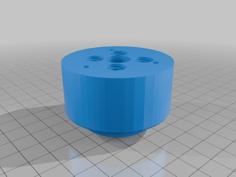 Driving Force Pro ( GT ) Three Hole Wheel Adapter. 3D Printer Model