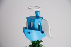 AngelBenchyTreeTopper 3D Printer Model