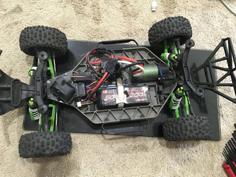 Traxxas Slash Receiver Relocation 3D Printer Model