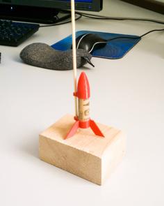 Disposable Rocket 3D Printer Model