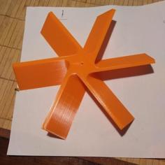 Modified RV Vent Fan 3D Printer Model