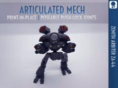 Articulated Mech — Zenith Arbiter ZA-44 3D Printer Model