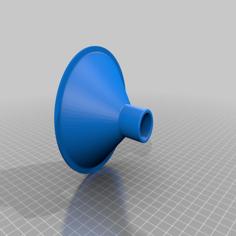 Powder Funnel 3D Printer Model