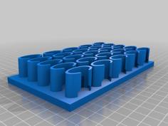 Mini Bic Lighter Rack 3D Printer Model