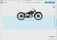 Motorcycle 3D Printer Model