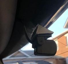 Rear Dashcam Shim 3D Printer Model