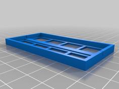 1/2 Scale Window 8 Pane 3D Printer Model