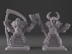 HeroQuest Chaos Skeleton 3D Printer Model