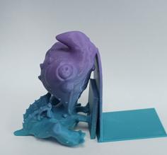 Cute Dragon Bookend 3D Printer Model