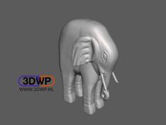 Elephant Statue 3D Scan 3D Printer Model