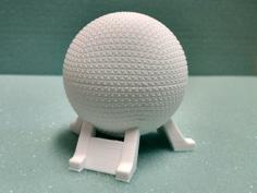 Spaceship Earth From Disney World’s Epcot 3D Printer Model