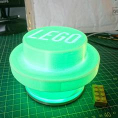 Led Lamp – Lego Stud 3D Printer Model