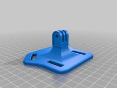 GoPro Chestmount 3D Printer Model