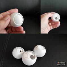 Fidget Spheres 2 , 5 , 7 3D Printer Model