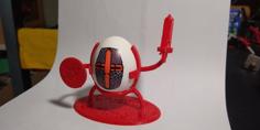 Crusader Egg 3D Printer Model