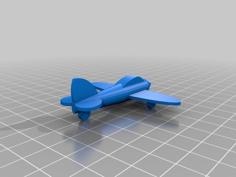 Simple Airplane 3D Printer Model