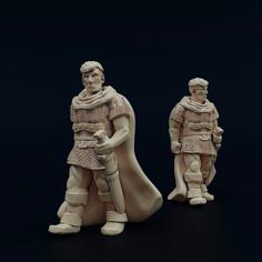 Townsfolke: Strolling Knight 3D Printer Model