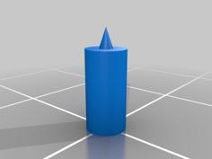 Candle Lantern 1:12 Scale 3D Printer Model