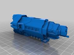 Halo Halcyon Light Class Crusier 3D Printer Model