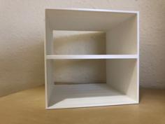 Stackable Desk Shelf 3D Printer Model