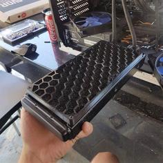 Honeycomb PC Grill 3D Printer Model