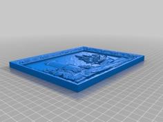 Frame-boat-relief 3D Printer Model