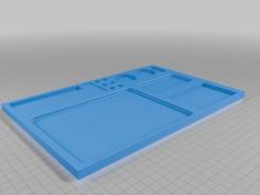 Rolling Tray 3D Printer Model