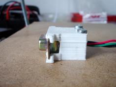 9-Pin D-Sub Housing 3D Printer Model