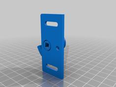 Basic Lock For Wood Box Ou Wood Chest 3D Printer Model