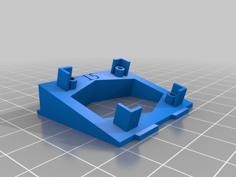 FPV Cam Mount For Runcam 600 Or PZ0420m On ZMR250 3D Printer Model