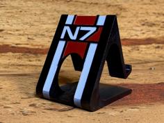 N7 Phone Stand 3D Printer Model