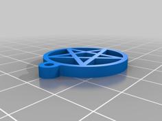 Small Pentagram Pendant 3D Printer Model