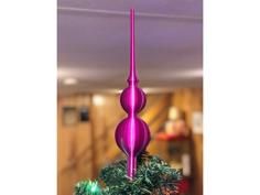 Large Festive Christmas Tree Topper 3D Printer Model