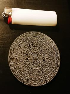 Maya Calendar For Vertical Print 3D Printer Model