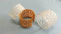 Zentangle Bracelet 3D Printer Model