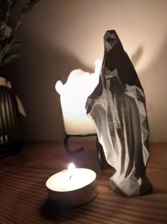 Virgin Mary Figurine [ Low-Poly ] 3D Printer Model