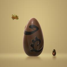 Oeuf Dofus Ébène / Egg Dofus Ebene 3D Printer Model