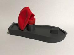 Balloon Boat 3D Printer Model