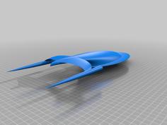 Sauro Class-Star Trek 3D Printer Model