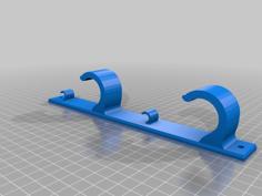 Fishing Rod Rack 3D Printer Model