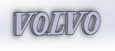 Volvo Felt Emblem 3D Printer Model