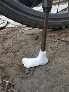 Foot Bike Stand 3D Printer Model