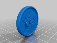 Fire Token / Darkness Token Mansions Of Madness 3D Printer Model