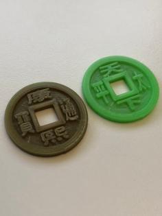 Chinese Coins 3D Printer Model