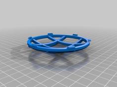 JEEP Fog Light Grille 3D Printer Model