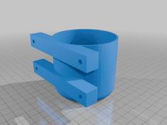 Cup Holder (Bolt On Remix) 3D Printer Model