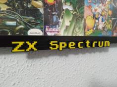 ZX Spectrum Logo Letters 3D Printer Model