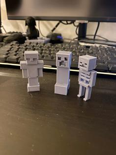 Minecraft Mob Pack Fast Print 3D Printer Model