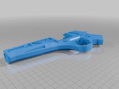 Combat Revolver Prop 3D Printer Model