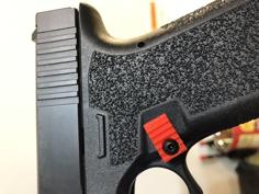 Glock Extended Mag Release 3D Printer Model